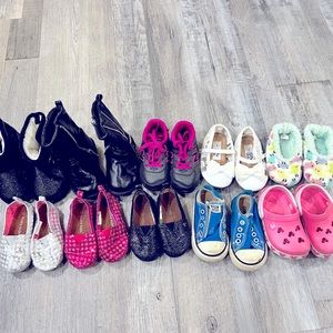 BULK Toddler Girls size 4 shoes